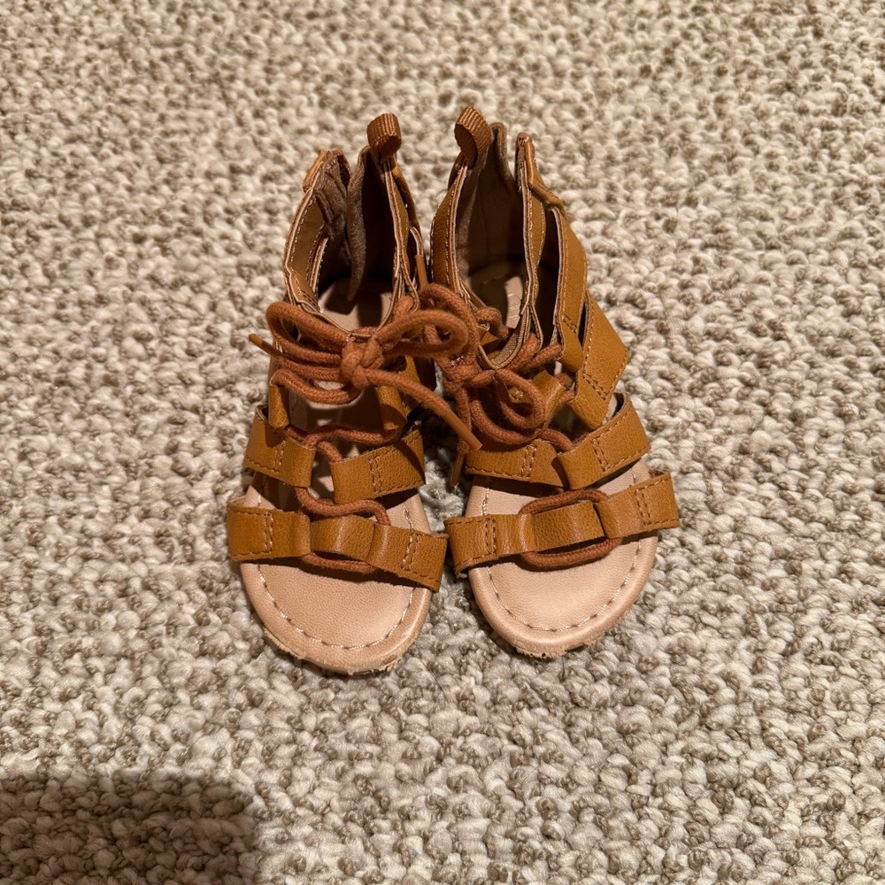 Cat & Jack Tan Kids Sandals